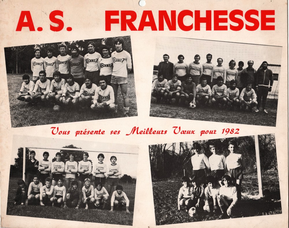 calendrier 1982