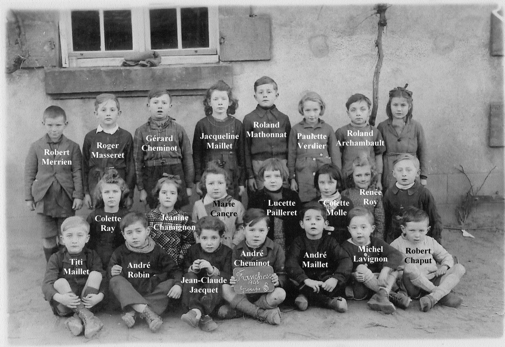 1946 bis photo et noms