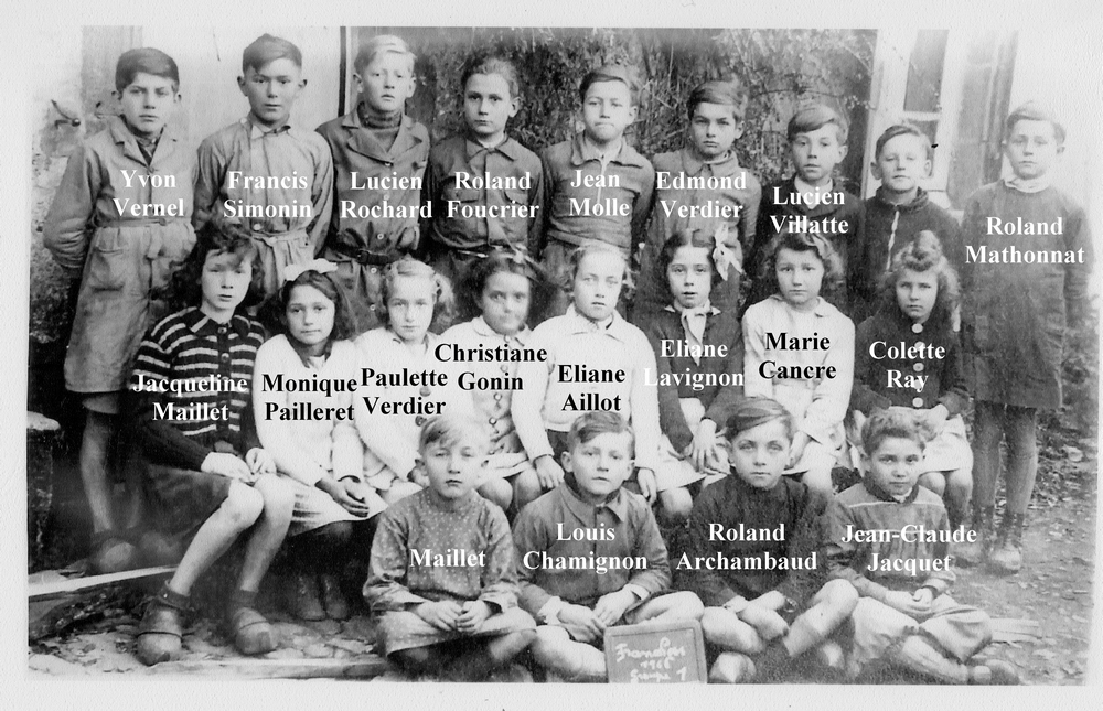 1946 photo et noms reduit