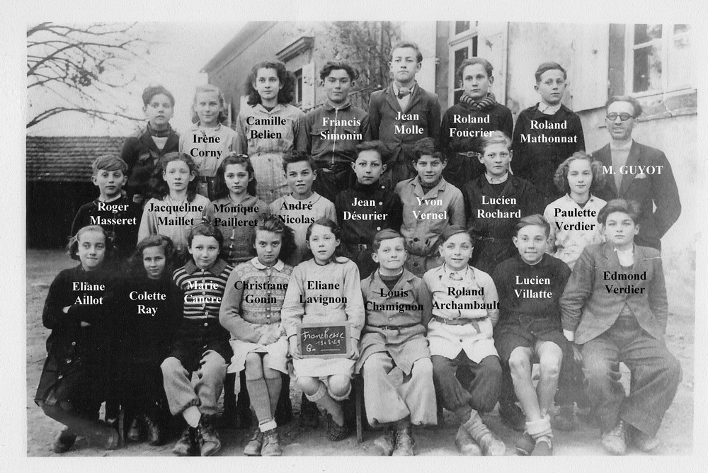 1948 1949 photo et noms