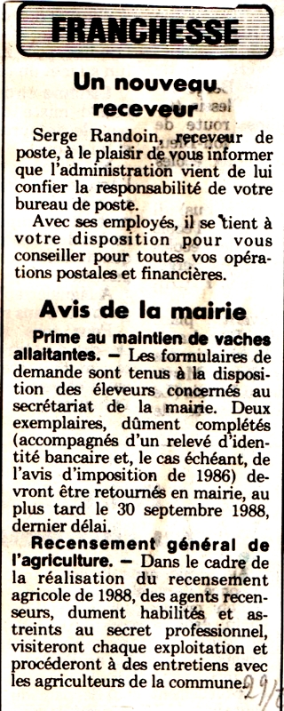 29 aout 1988