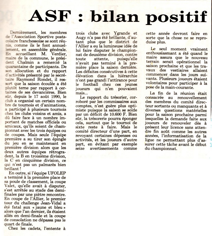 29 juin 1991