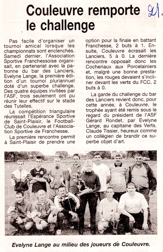 21 septembre 2001