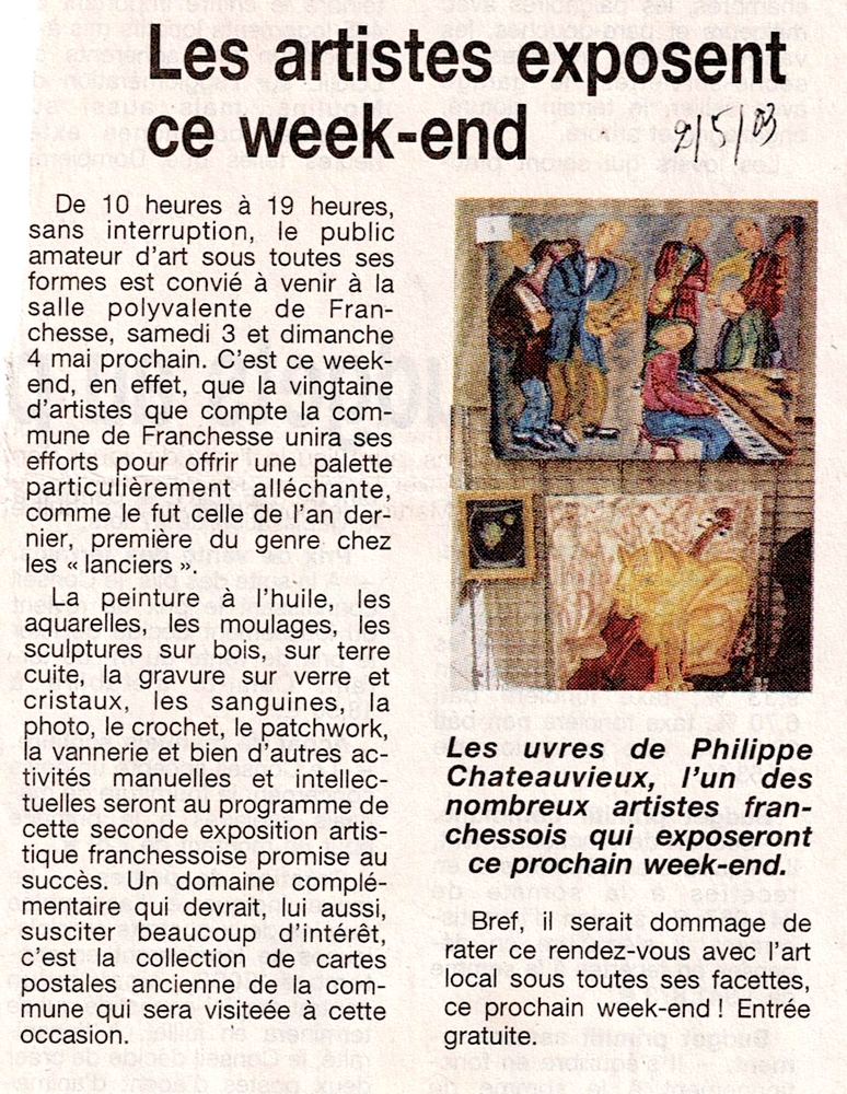 2 mai 2003