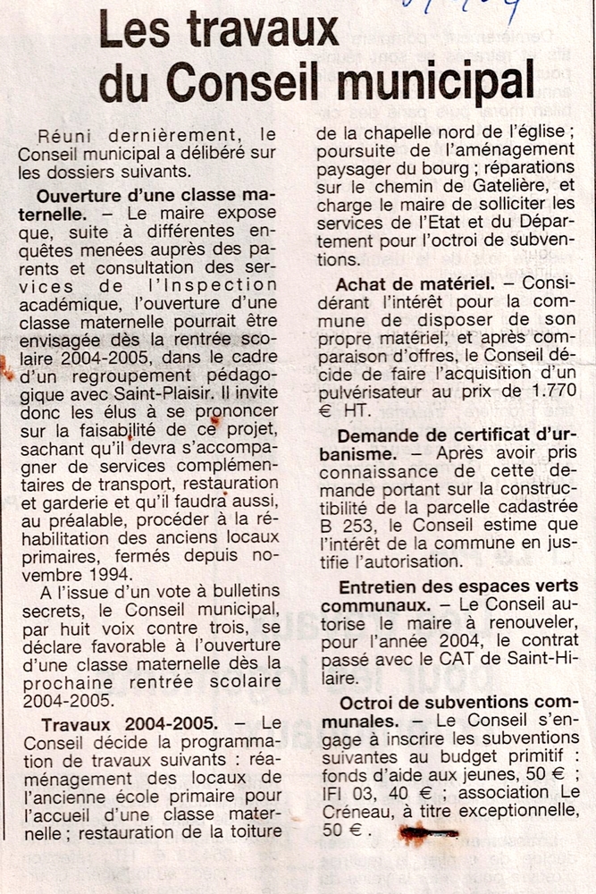 23 fevrier 2004