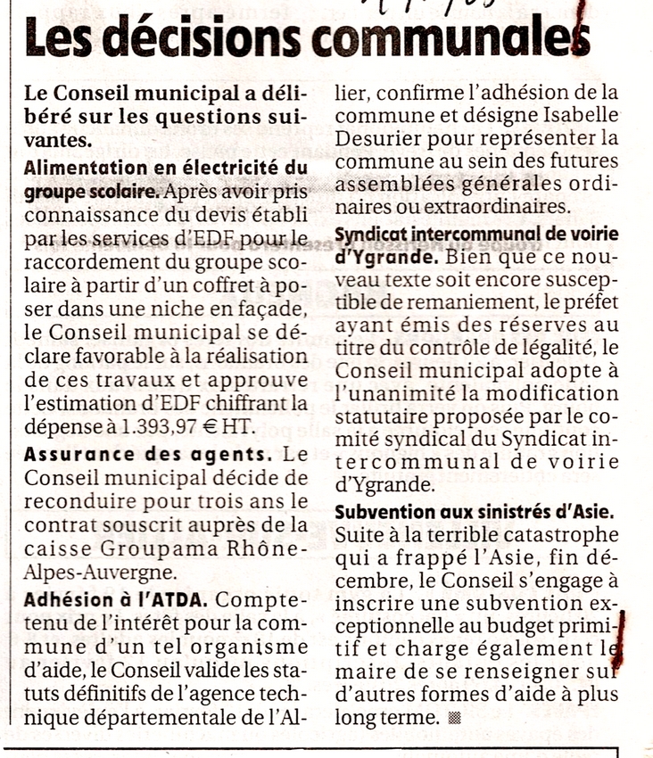 4 fevrier 2005